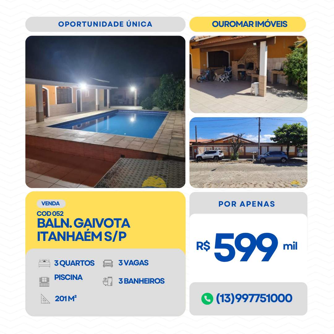 Casa, 3 quartos - Foto 2