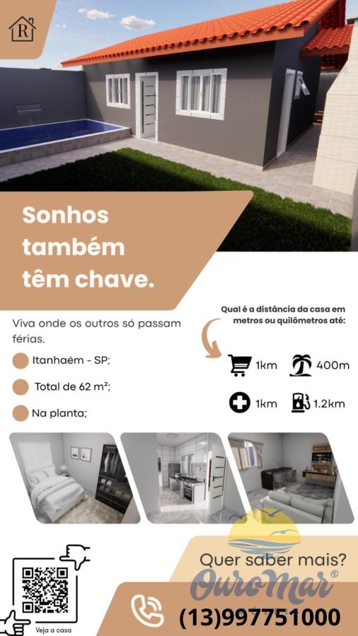 Casa, 2 quartos - Foto 2