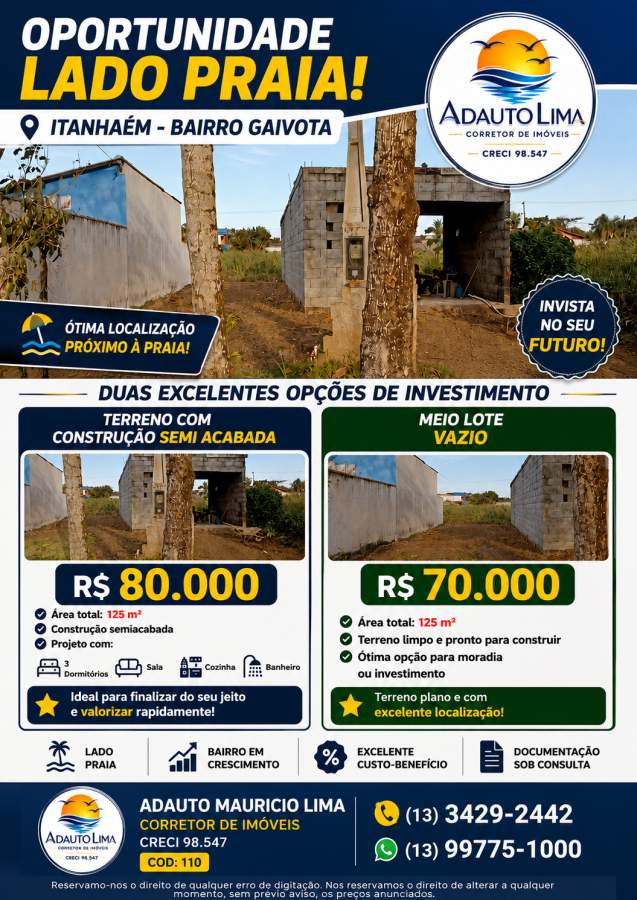 Terreno, 125 m² - Foto 3